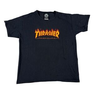 Vintage Thrasher Flame Logo Tee